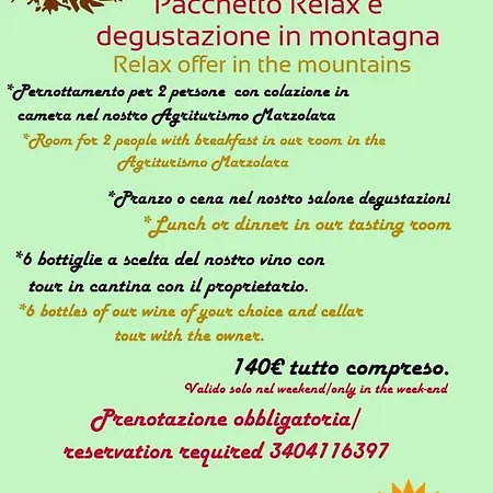 Marzolara. Farm stay Monzuno